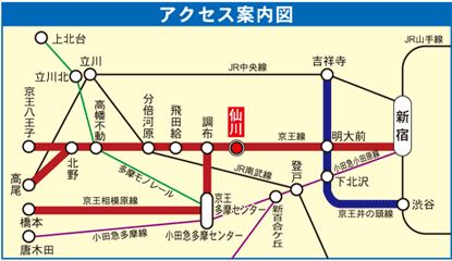 アクセス案内図