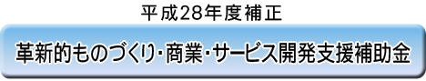 て革新的ものづくり・商業・サービス開発支援補助金