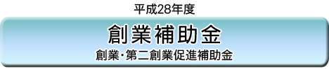 平成28年度予算事業　創業・第二創業促進補助金